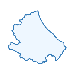 Confini della Regione Abruzzo