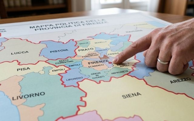 Cartina delle Province italiane