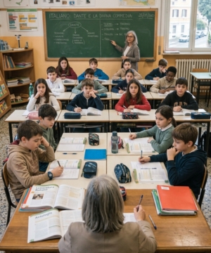 Studenti di una scuola media
