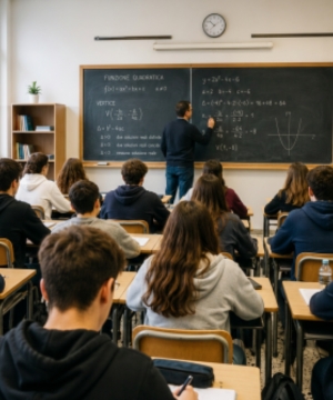 Studenti di una scuola superiore